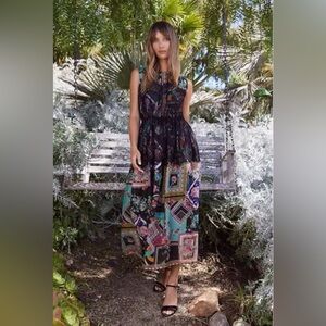 JOHNNY WAS Elderberry Dress